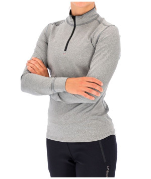 Fusion C3 Zip Neck Bekleidung Damen grau XL