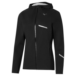 Mizuno Trail Waterproof 20K ER Jacket Bekleidung Damen schwarz S