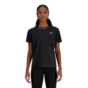 New Balance Athletics T-Shirt Bekleidung Damen schwarz L