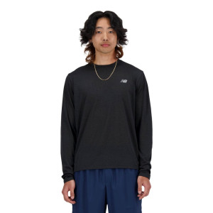 New Balance Athletics Long Sleeve Bekleidung Herren schwarz XL