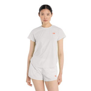 New Balance Race Day Ultra Light T-Shirt Bekleidung Damen grau M