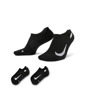 Nike Multiplier No-Show (2 Paar) Bekleidung Unisex schwarz XL