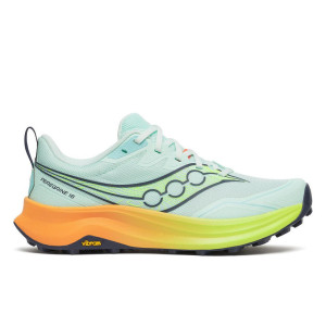Saucony Peregrine 16 Schuhe Damen blau 42.5