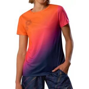 Mizuno Summer Pack QD Tee Bekleidung Damen multicolored