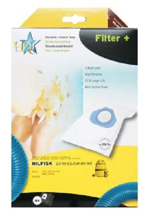 Nilfisk GD/GM/GS 80 , 84 , 90 støvsugerposer (NI 1)