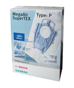 Siemens Original Type P, Dynapower, Red Brilliant - 00468264 støvsugerposer