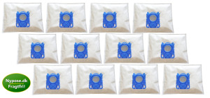 12 stk. Electrolux S-bag Støvsugerposer, Electrolux PURE D8, D9, Electrolux UltraOne s-bag