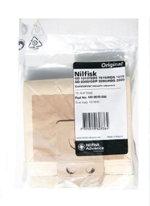 Nilfisk VC 300 Eco, VP 300 Eco , GD 1010/GDC 1010/ HDS 1010 støvsugerposer Original
