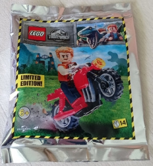 Lego 122114 - Owen With Motorcycle (Foil Pack)