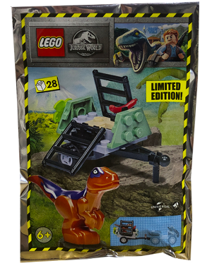 Lego Raptor And Trap Foil Pack (122222)