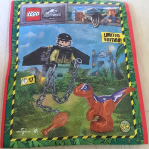 Lego Jet Pack Ranger With Raptor Paperbag (122332)