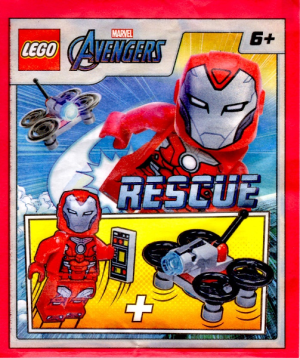Lego Rescue With Drone Paper Bag (242217)