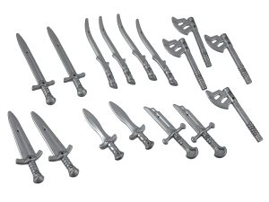 Lego Minifigure Weapon Pack Lord Of The Rings (2674)