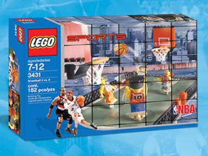 Lego 4-Mands Streetbasket (3431)