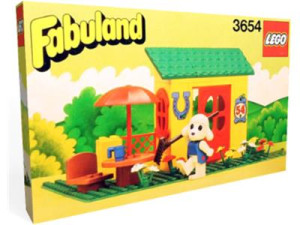 Lego Fabuland: Line Lam Og Hendes Sommerhus (3654)