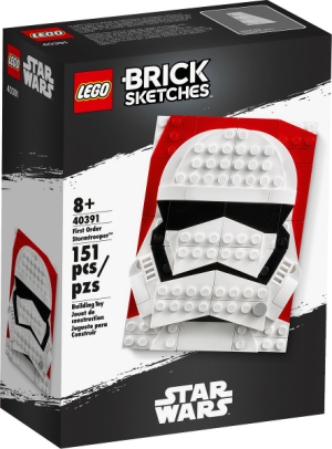 Lego First Order Stormtrooper Brick Sketches (40391)