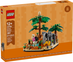 Lego African Savanna Diorama (40784)
