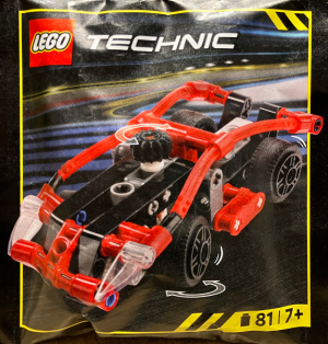 Lego Sports Car Paperbag (412403)