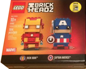 Lego Iron Man & Captain America - San Diego Comic-Con 2016 Exclusive (41492)