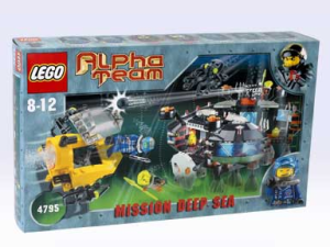 Lego Aplpha Team - Ogel Underwater Base And At Sub (4795)