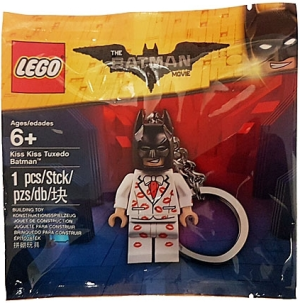 Lego Kiss Kiss Tuxedo Batman Key Chain (5004928)