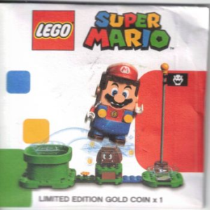 Lego 5006396g - Super Mario Limited Edition Guld Mønt