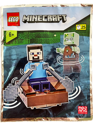 Lego Steve With Drowned Foilpack (662205)