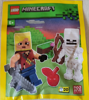 Lego Hero With Skeleton Paperbag (662409)
