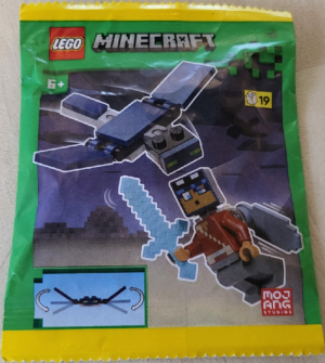 Lego Hero With Elytra And Phantom Paperbag (662501)