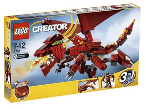 Lego Fiery Legend (6751)