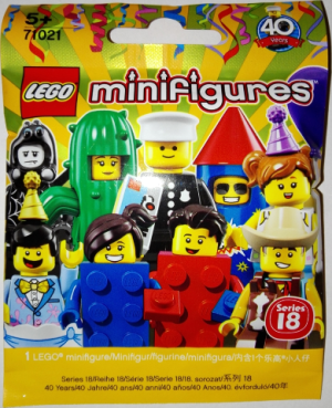 Lego Series 18 - Tilfældig Figur