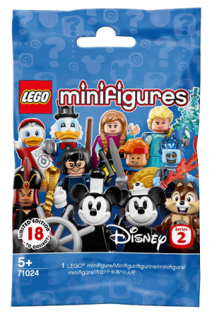 Lego Disney Series 2 - 1 Stk. Tilfældig Figur (71024)