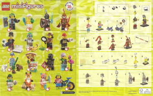 Lego Series 19 - 1 Stk Tilfældig Figur (71025)