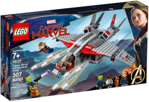 Lego Captain Marvel And The Skrull Attack (76127)