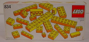 Lego Gule Klodser (834)