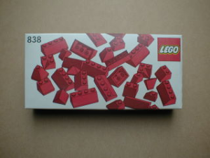 Lego Røde Tagsten (838)