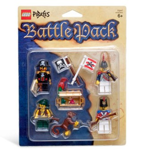 Lego Battle Pack Pirates Blister Pack (852747)