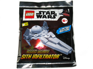 Lego Darth Maul'S Sith Infiltrator Foilpack (912058)