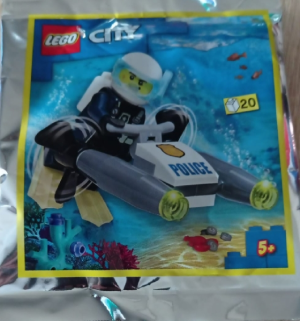 Lego Politidykker Med Undervandsscooter (952208)