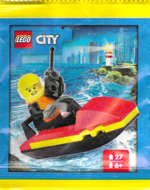 Lego Redningsaktion Med Jetbåd (952505)