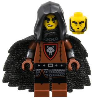 Lego Wolfpack Beastmaster - Kun Minifigur, Uden Ulv, Stand Og Tilbehør (Col450)