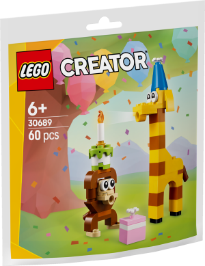 Lego Fødselsdagsfestdyr - Polybag (30689)