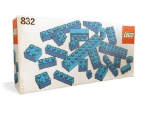 Lego Blå Klodser (832)