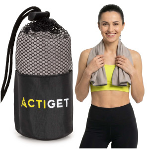 Ręcznik szybkoschnący 80x40 cm sportowy, na basen, plażowy, mikrofibra