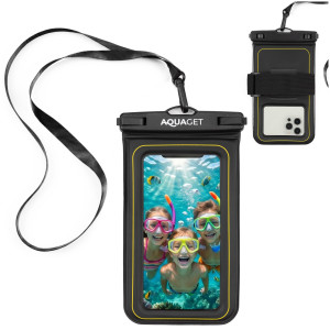 Etui na telefon wodoodporne do snorkelingu, pokrowiec na smartfon do pływania i na plażę