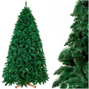 Sztuczna choinka sosna leśna 240 cm jak żywa Royal Trees premium drewniany stojak
