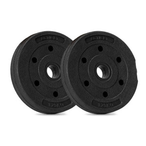 Obciążenie bitumiczne 1,25 kg 2 szt. talerz kompozytowy do sztangi 29 mm krążek do hantli