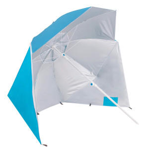 Parasol plażowy namiot parasol ogrodowy niebieski