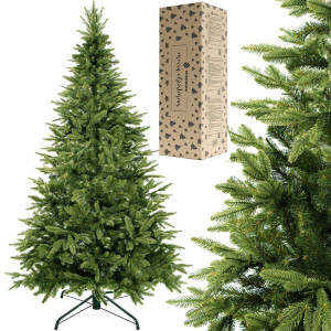 Choinka sztuczna premium 220 cm świerk naturalny