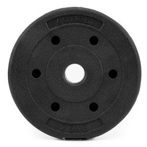 Obciążenie bitumiczne 2,5 kg talerz kompozytowy do sztangi 29 mm krążek do hantli